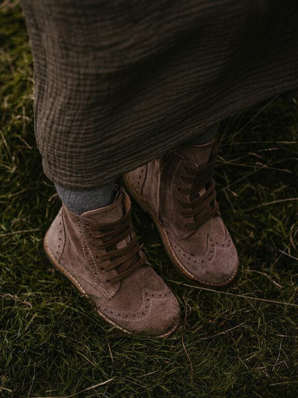 The Suede Boot - Taupe - Boots