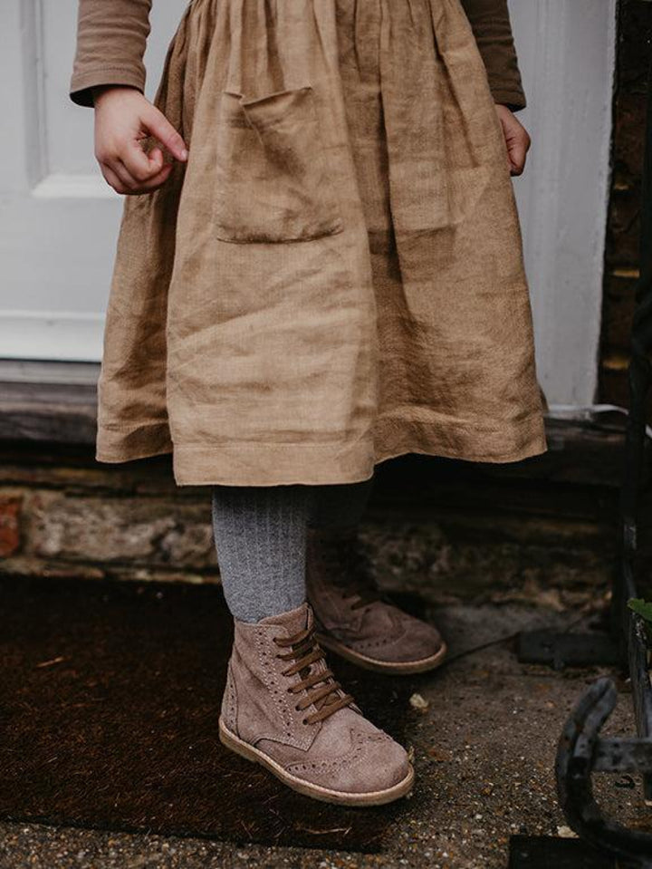 The Suede Boot - Taupe - Boots