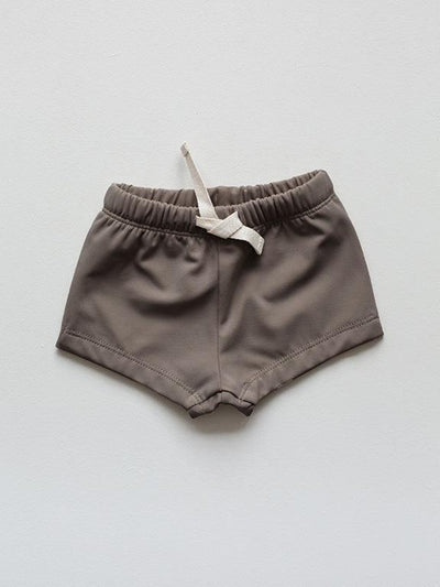 The Swim Trunk - Stone - 3-6 months - Swim Trunk
