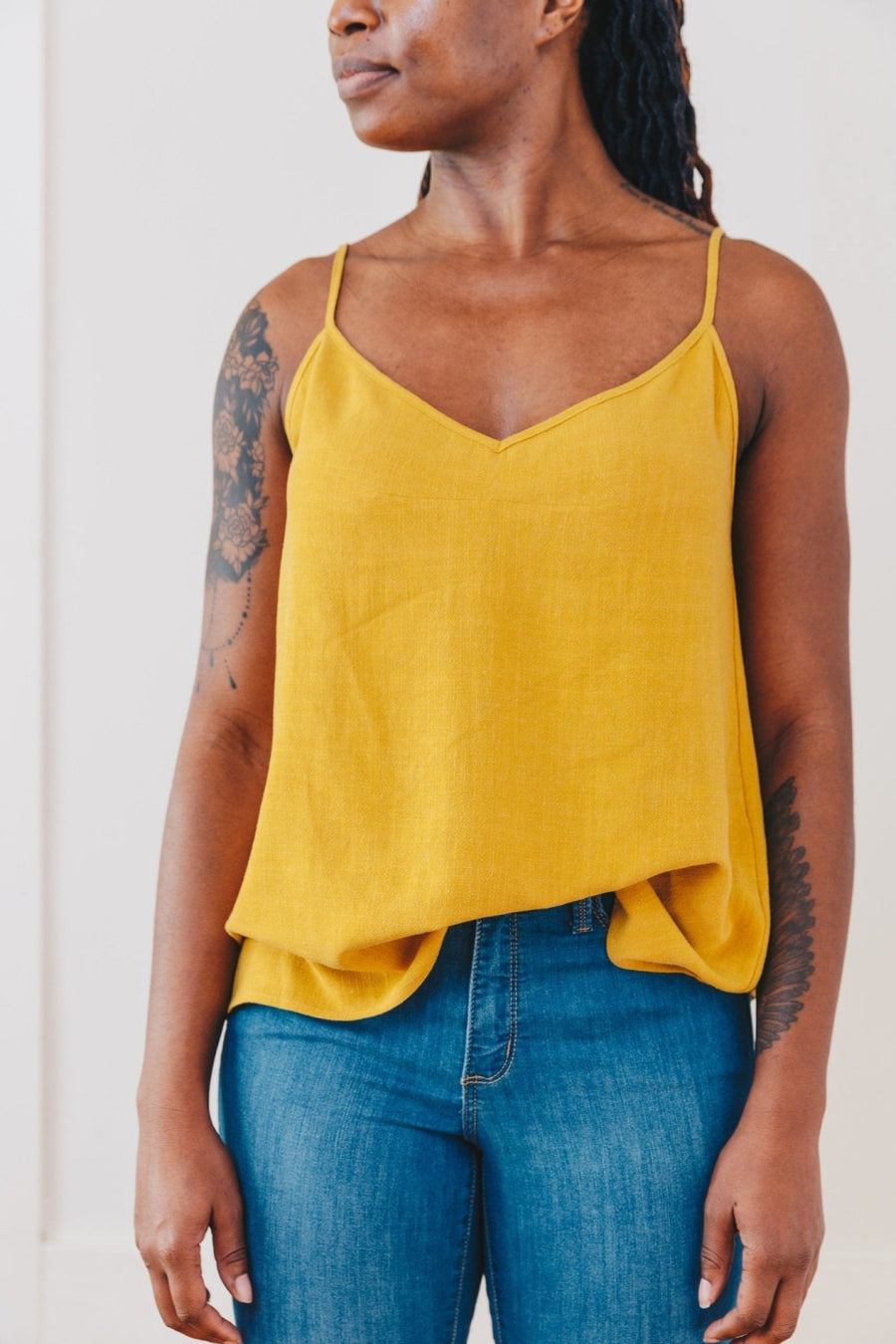 The Valencia Tank - Saffron - Tank Top