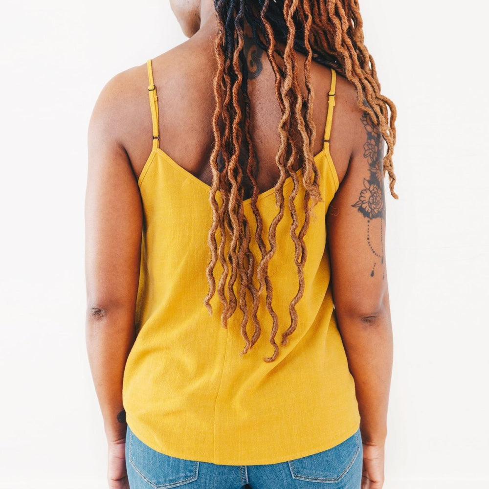 The Valencia Tank - Saffron - Tank Top