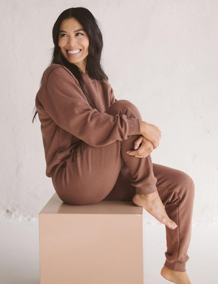 The Women’s Crew Sweatshirt - Brick - Crewneck Sweatshirt