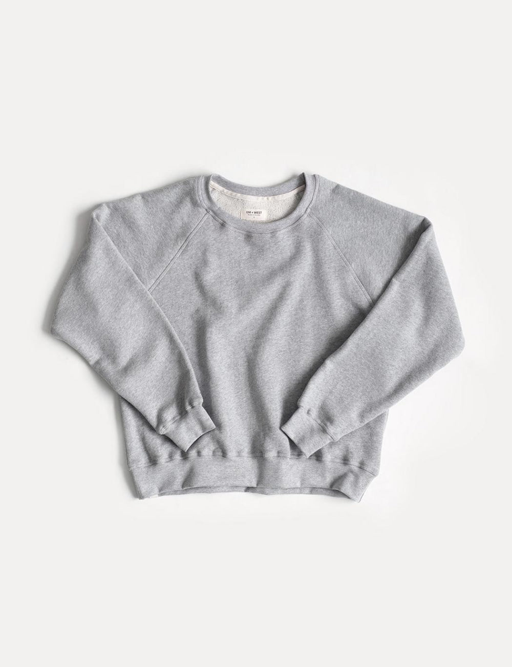 The Women’s Crew Sweatshirt - Heather Grey - Crewneck Sweatshirt