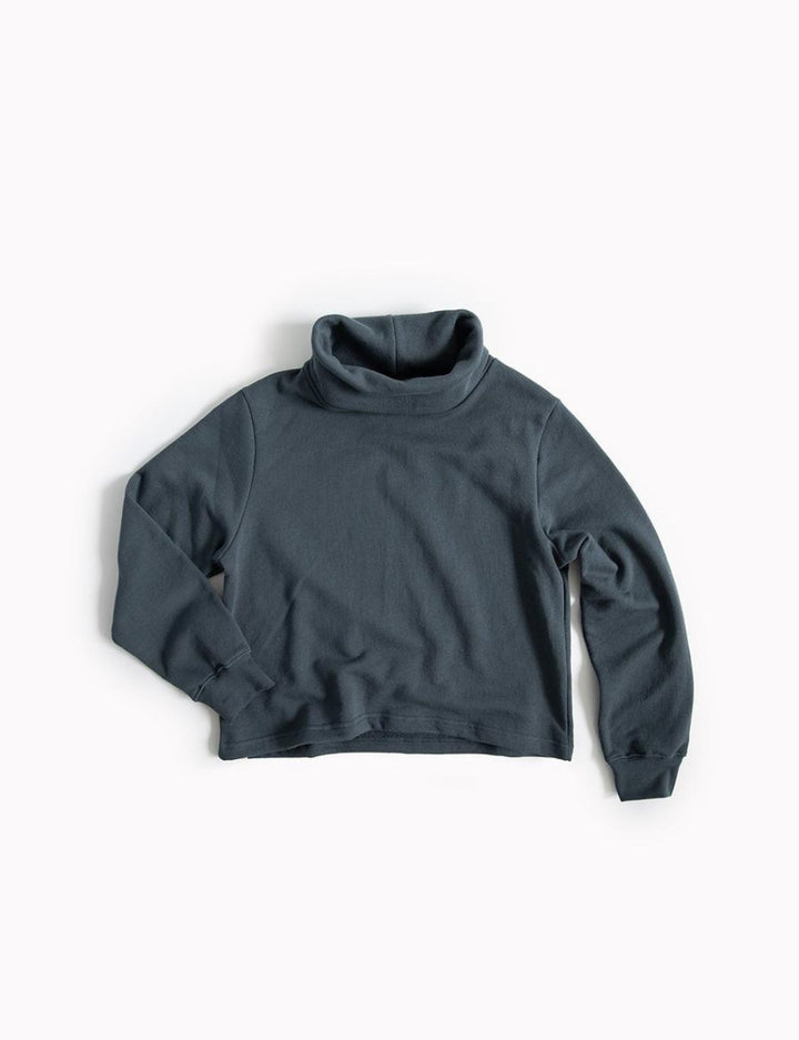 The Women’s Funnel Neck Sweatshirt - Dusk - Sweatshirt