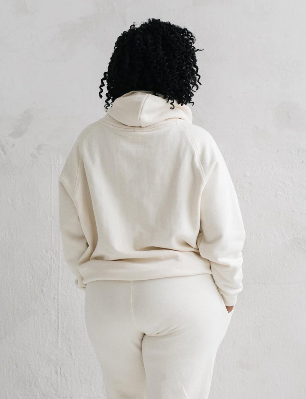 The Women’s Relaxed Hoodie - Natural - Hoodie