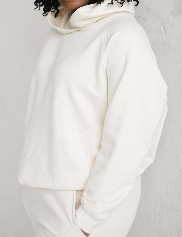 The Women’s Relaxed Hoodie - Natural - Hoodie