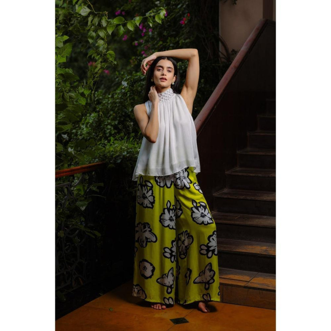 Hailey Blouse - white - Blouse