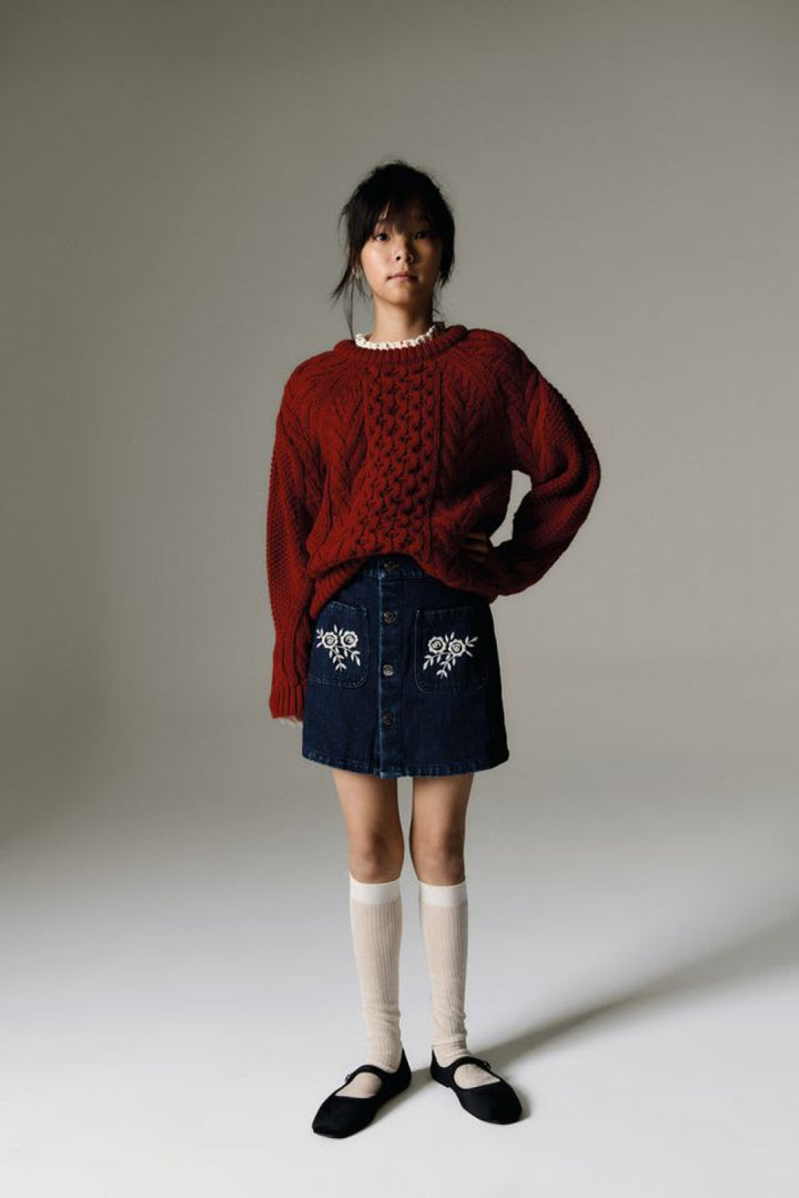 Tibet Jumper - Ruby Dusk - 6y - Sweater