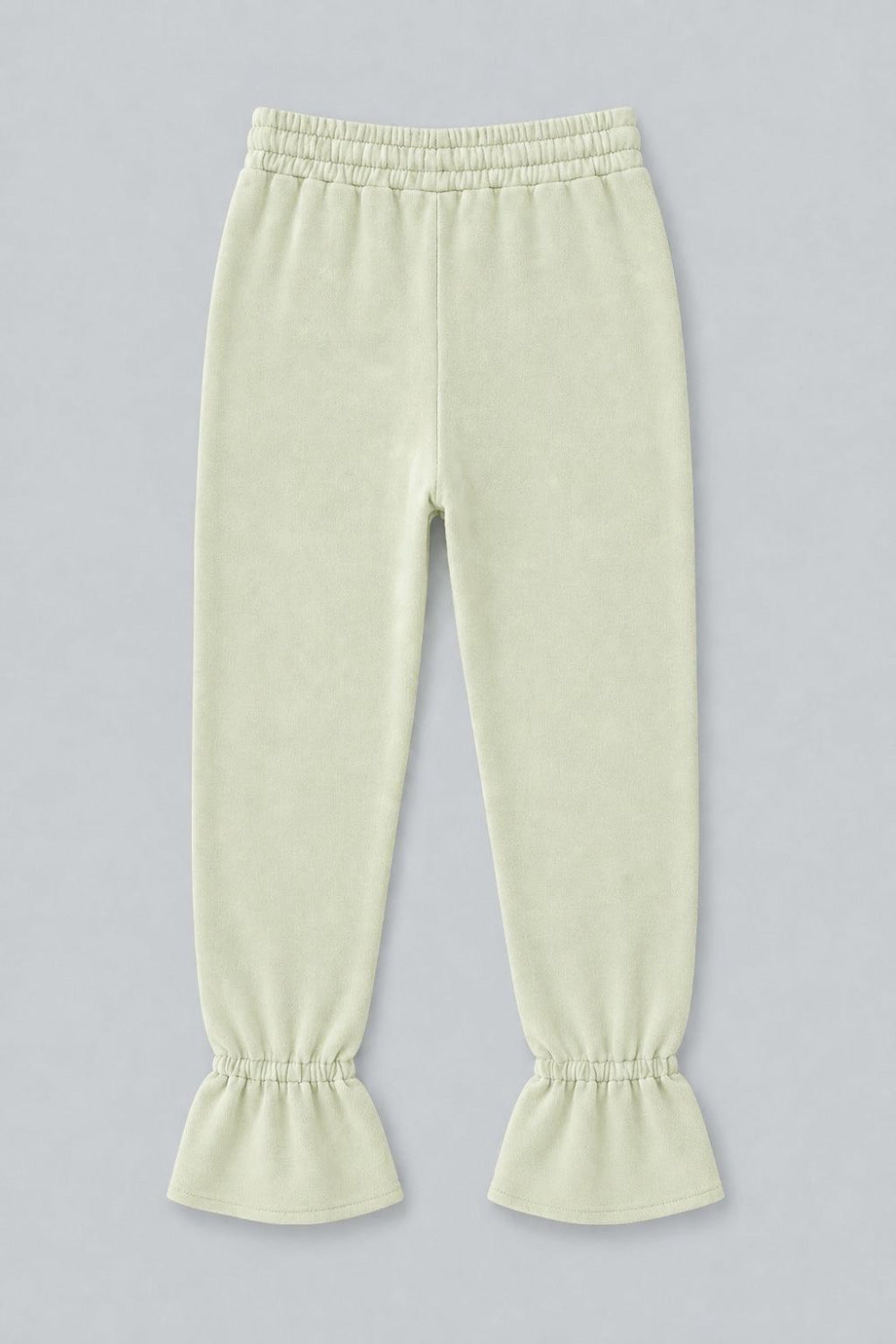 Tie Ankle Sweatpants - Green - Sweatpant