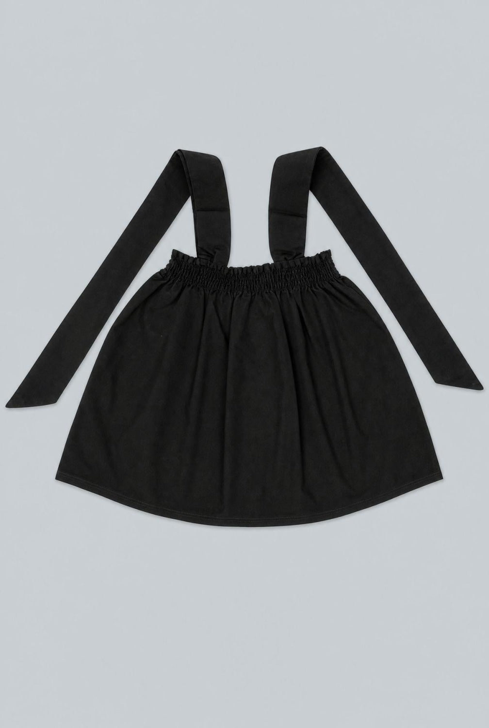 Tie Shoulder Top - Black - Shirt