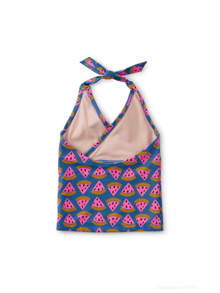 Tie Tankini Top - Watermelon Wedge - 2yr - Bikini Top