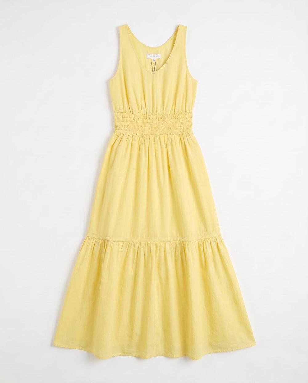 Tiered Maxi Dress - Yellow - Dresses