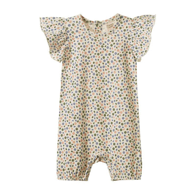 Tilly Suit - Chamomile Blooms Print - Romper