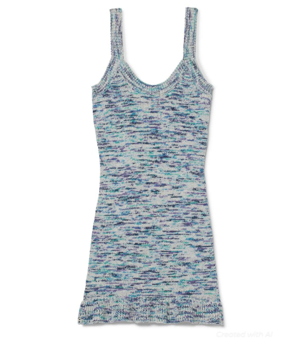 Tilly Tank Dress - Blue Multi - Dresses