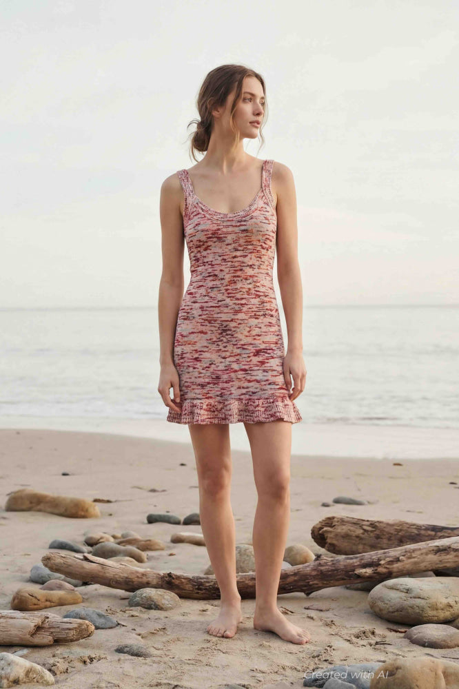 Tilly Tank Dress - Pink Multi - Dresses