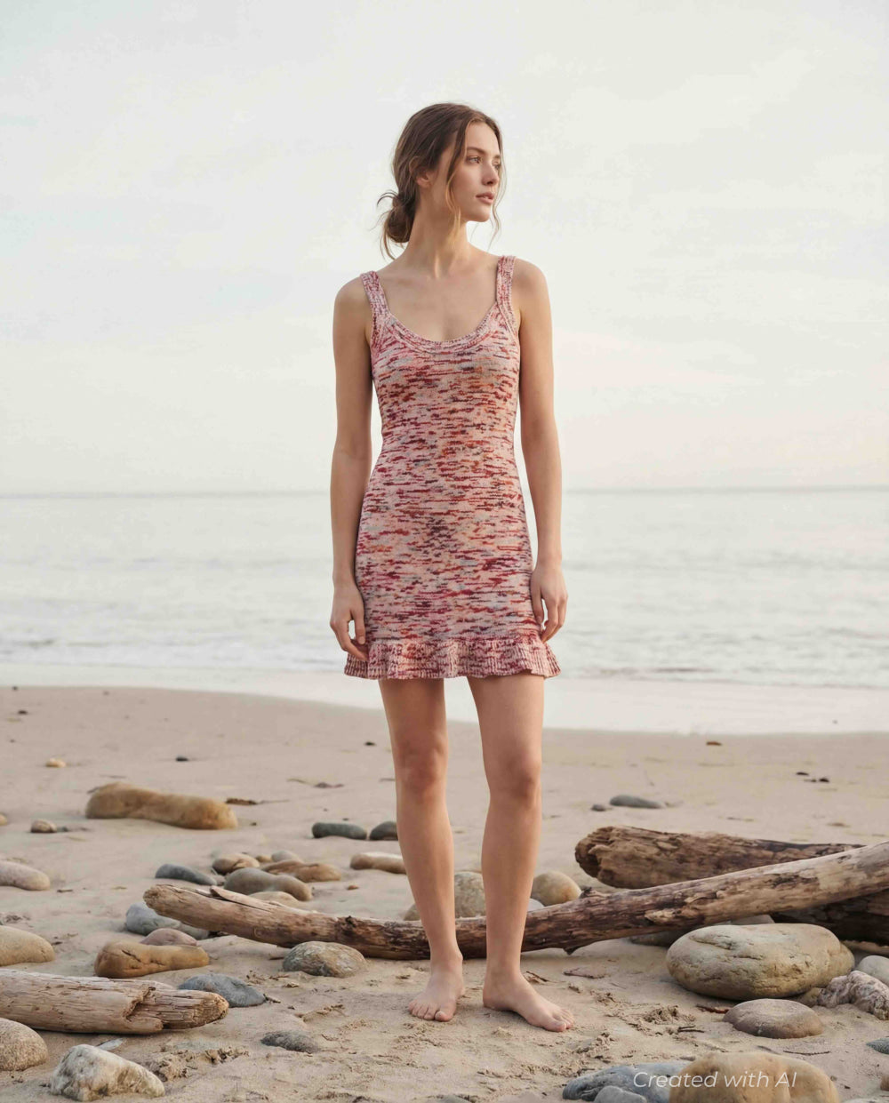 Tilly Tank Dress - Pink Multi - Dresses