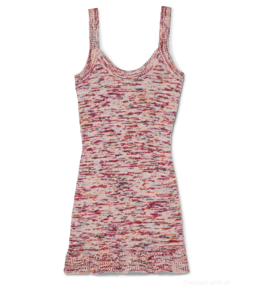 Tilly Tank Dress - Pink Multi - Dresses