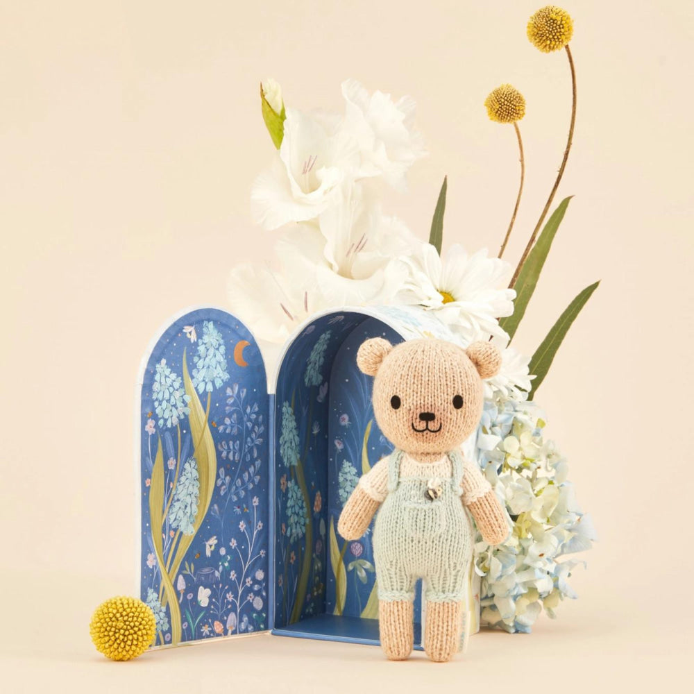 Tiny Charlie the Honey Bear - One Size - ’Stuffed Animal - Baby Kids Adult’