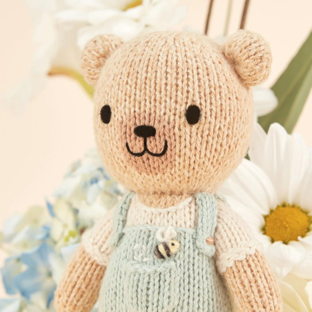 Tiny Charlie the Honey Bear - One Size - ’Stuffed Animal - Baby Kids Adult’