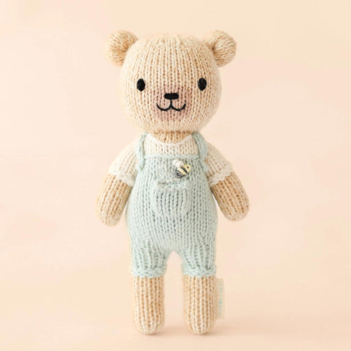 Tiny Charlie the Honey Bear - One Size - ’Stuffed Animal - Baby Kids Adult’