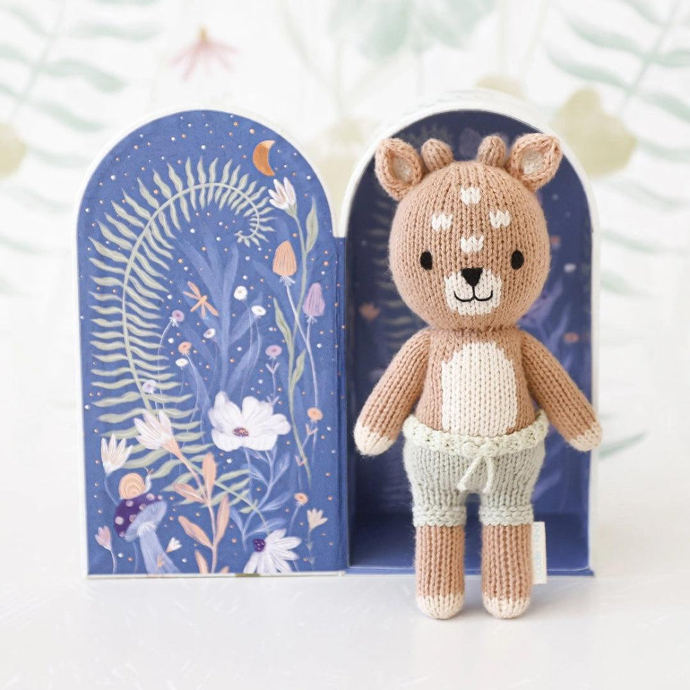 Tiny Elliott The Fawn - One Size - ’Stuffed Animal - Baby Kids Adult’