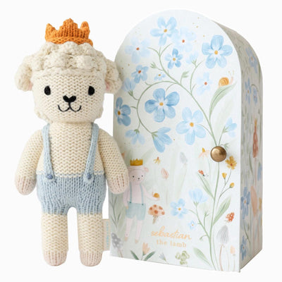 Tiny Sebastian the Lamb - One Size - ’Stuffed Animal - Baby Kids Adult’