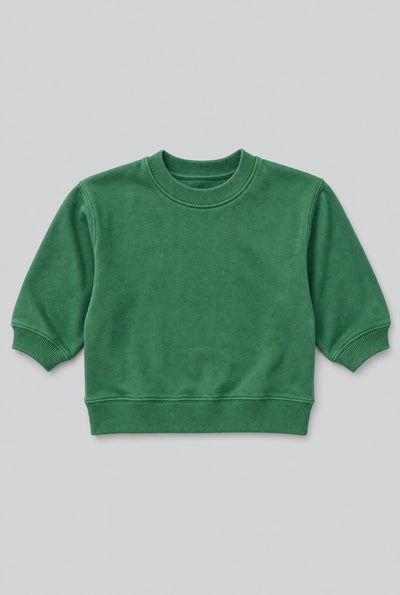 Crew Neck Sweatshirt - Kelly Green