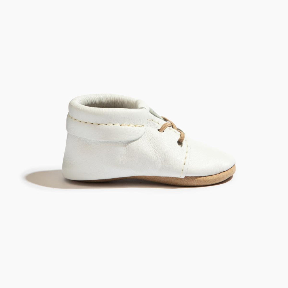 Toasted Bright White Oxford Baby Shoe - ’Bootie - Baby Kids Adult’