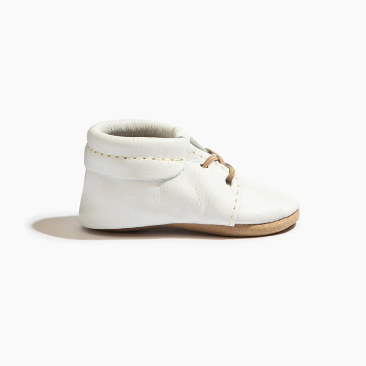 Toasted Bright White Oxford Baby Shoe - ’Bootie - Baby Kids Adult’