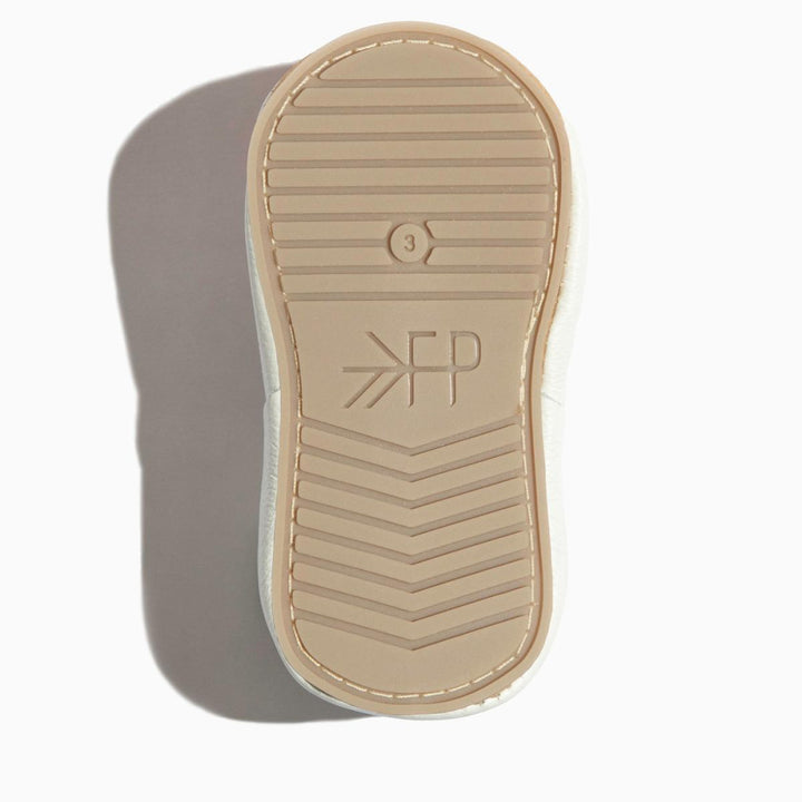 Toasted Bright White T-Bar Baby Shoe - ’Flats - Baby Kids Adult All’