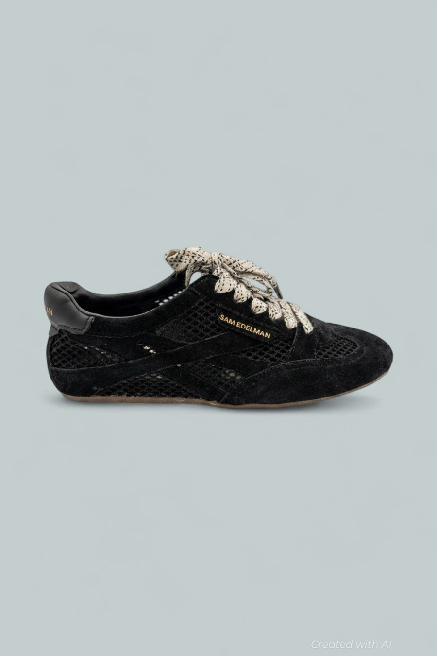 Tobi Lace Up Sneakers - Black - 5.5 - Sneaker