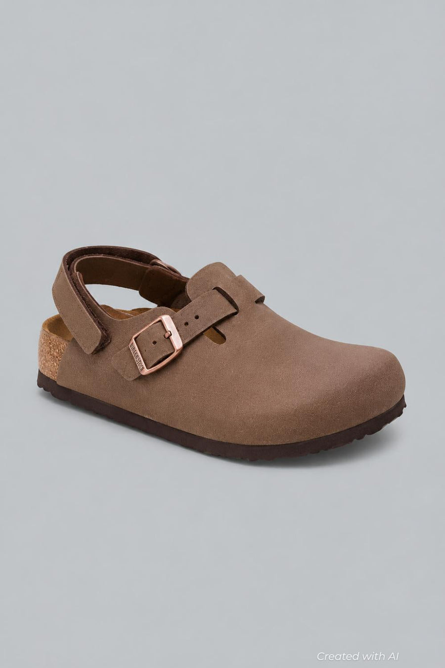 Toddler Tokio Birkibuc Clog Shoes - Mocha - 26 - Clog