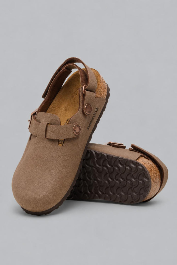 Toddler Tokio Birkibuc Clog Shoes - Mocha - 26 - Clog