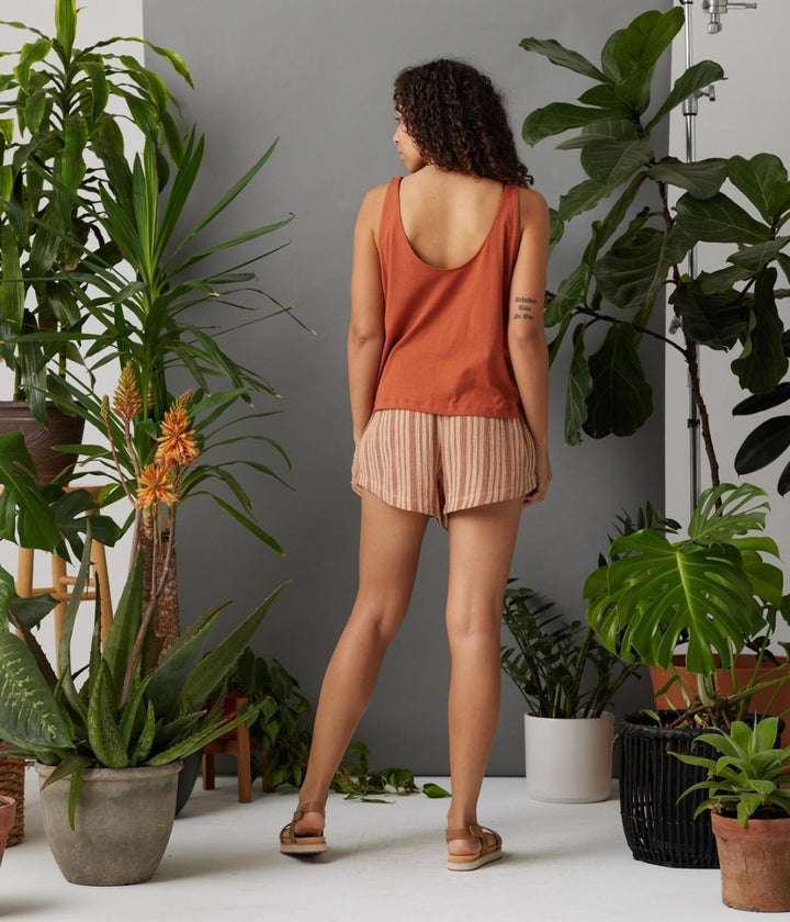 Togetherness Easy Tank - Rust - Tank Top