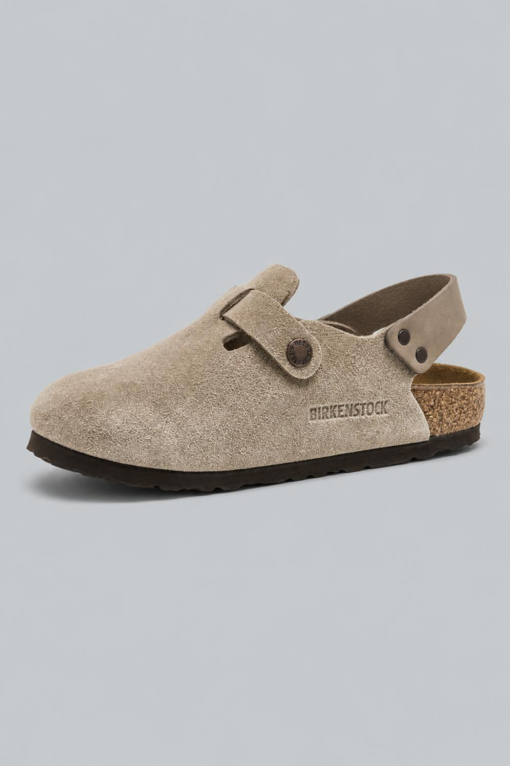 Tokio Suede Leather Clogs - Beige - 38 N - Clog
