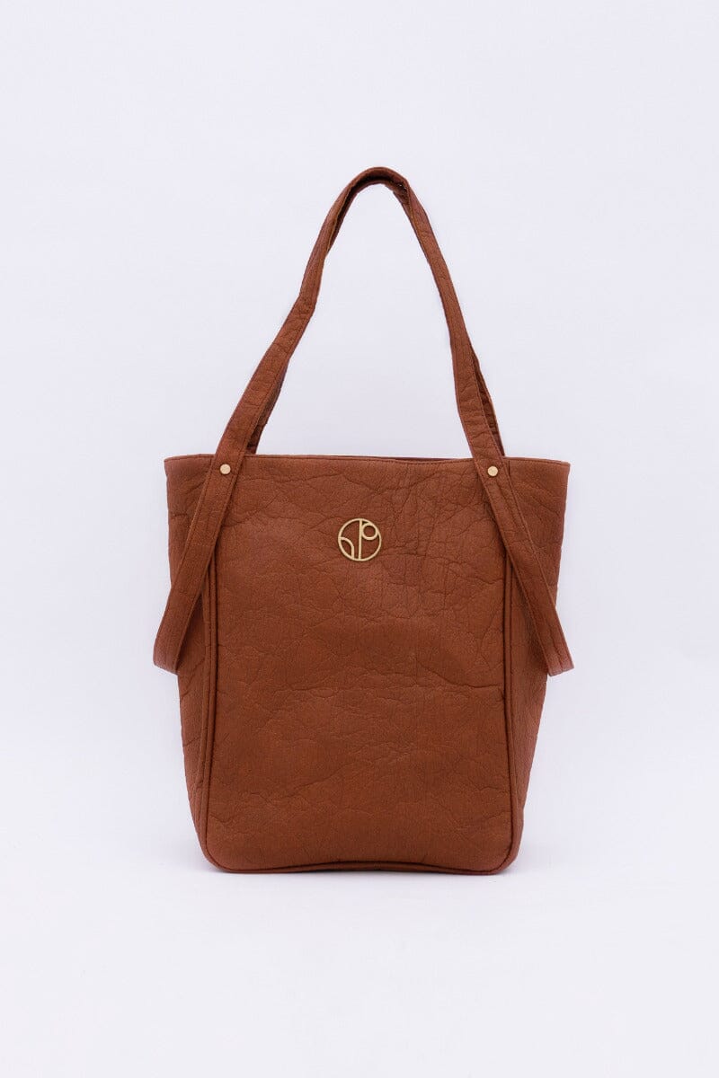 Tokyo Totebag Pinatex - Mocha Brown Bags 1 People 