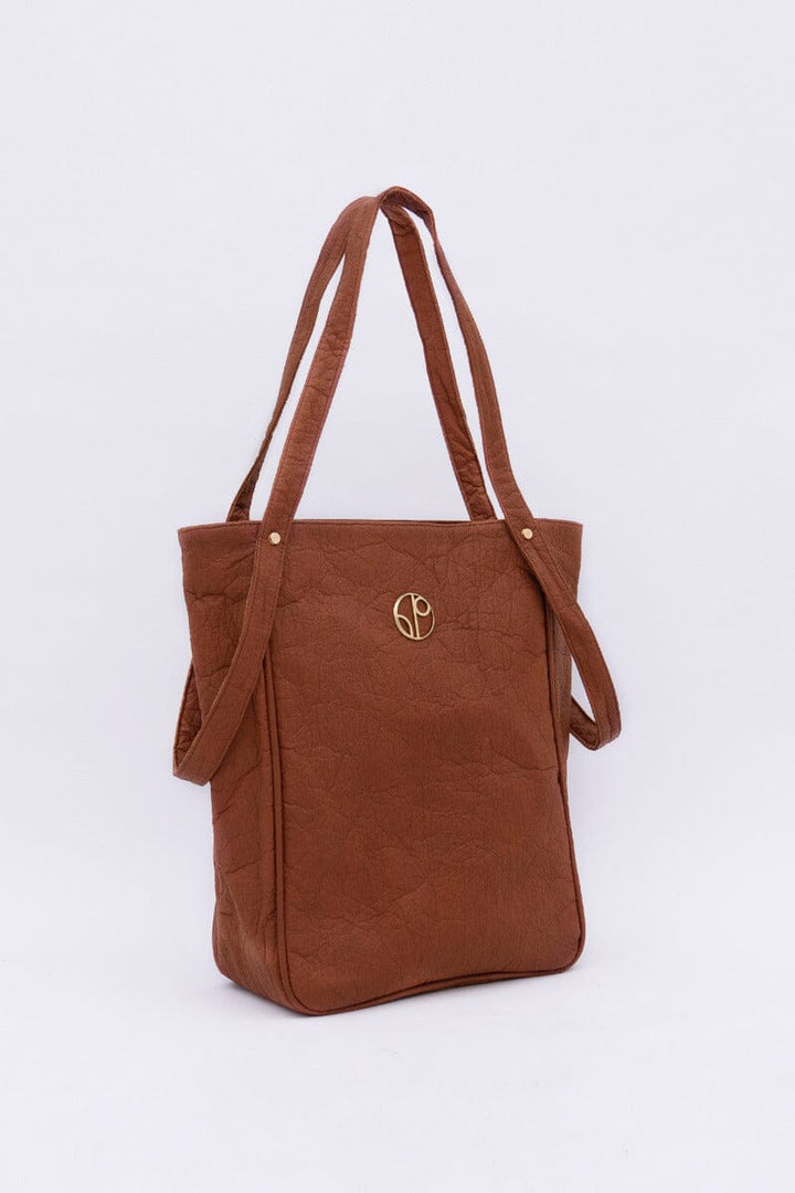 Tokyo Totebag Pinatex - Mocha Brown Bags 1 People 