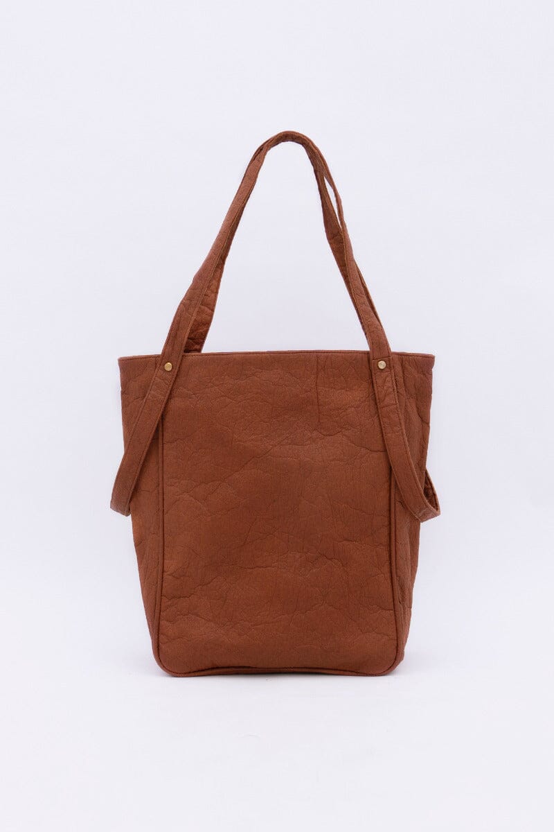 Tokyo Totebag Pinatex - Mocha Brown Bags 1 People 