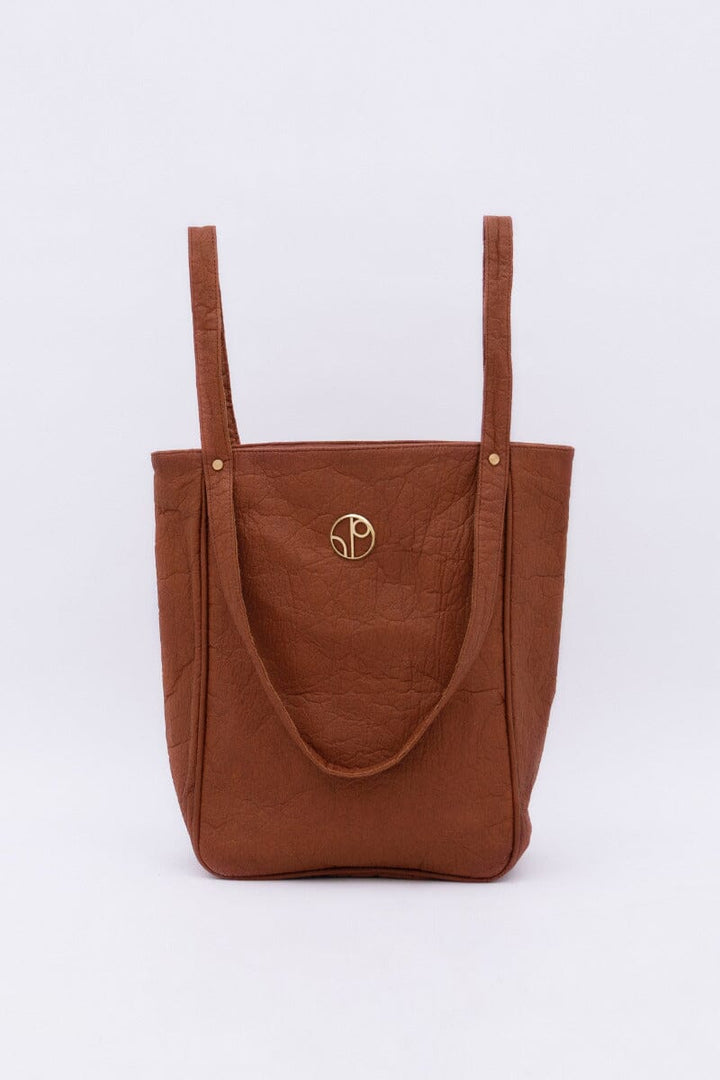 Tokyo Totebag Pinatex - Mocha Brown Bags 1 People 