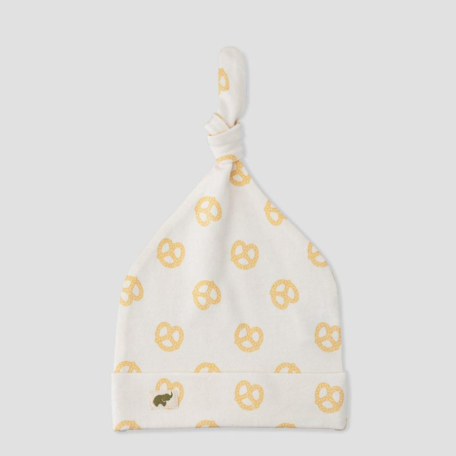 Top Knot Cap - Pretzel - 0-6m - Knot Hat