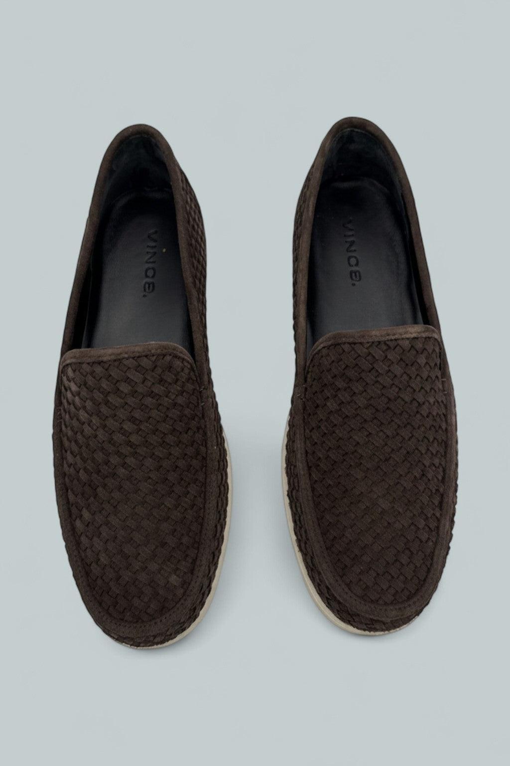 Sonoma Woven Suede Loafer - Cocoa Brown