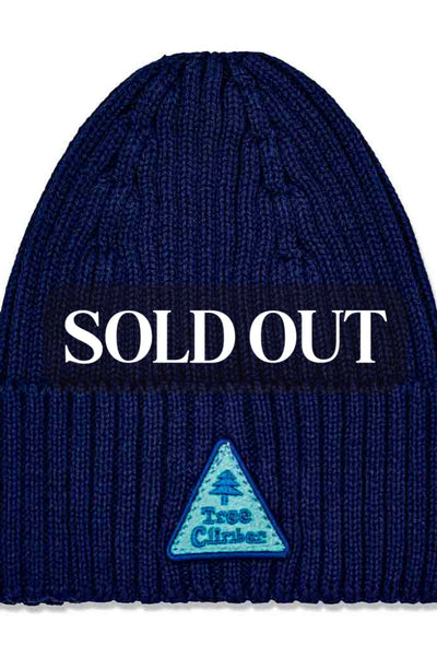 Tree Climber Beanie Hat - Navy - FINAL SALE - 6/12M - Beanie