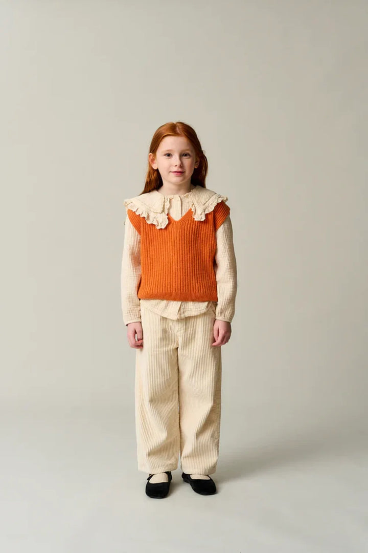 Tricot Vest - Unique - 6Y - Knit Tops