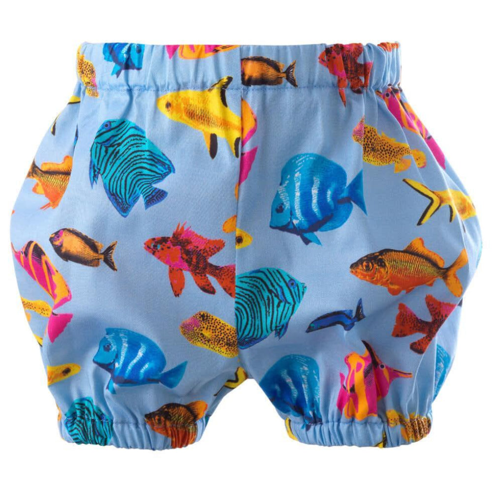 Tropical Fish Sundress & Bloomers - Dresses