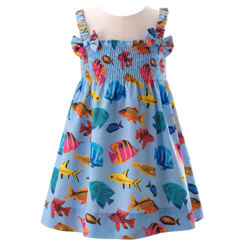 Tropical Fish Sundress & Bloomers - Dresses