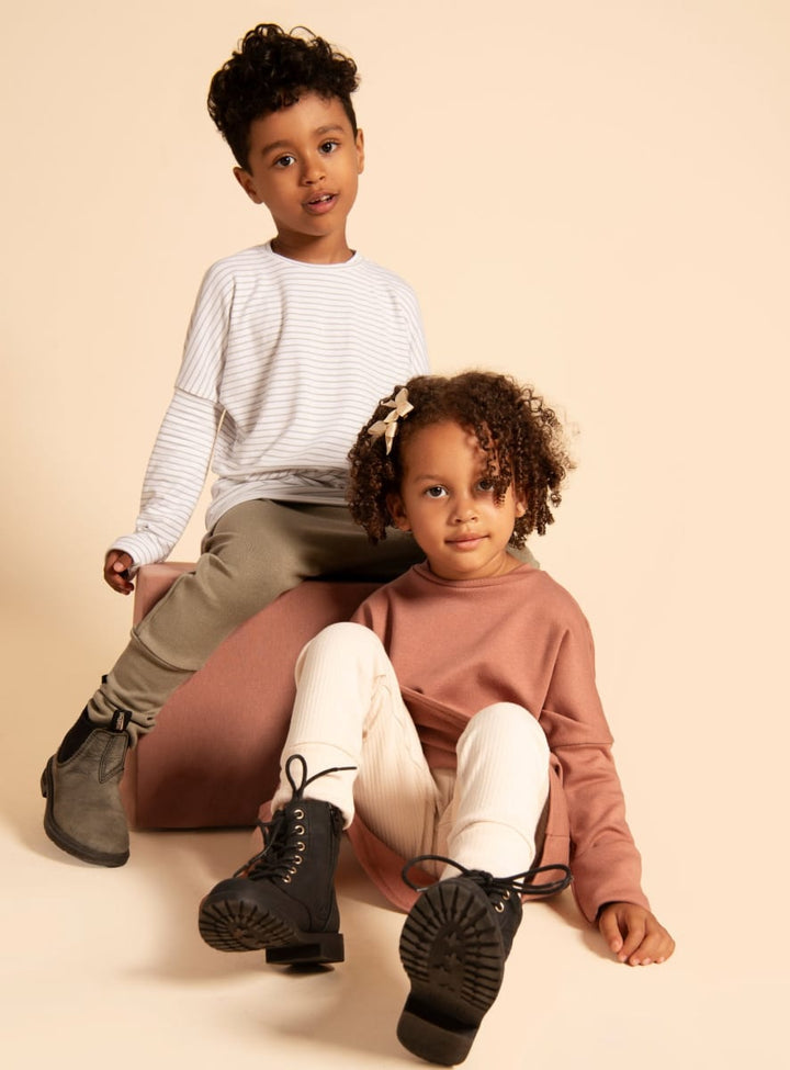 Grow With Me Shirt - Toasted Almond