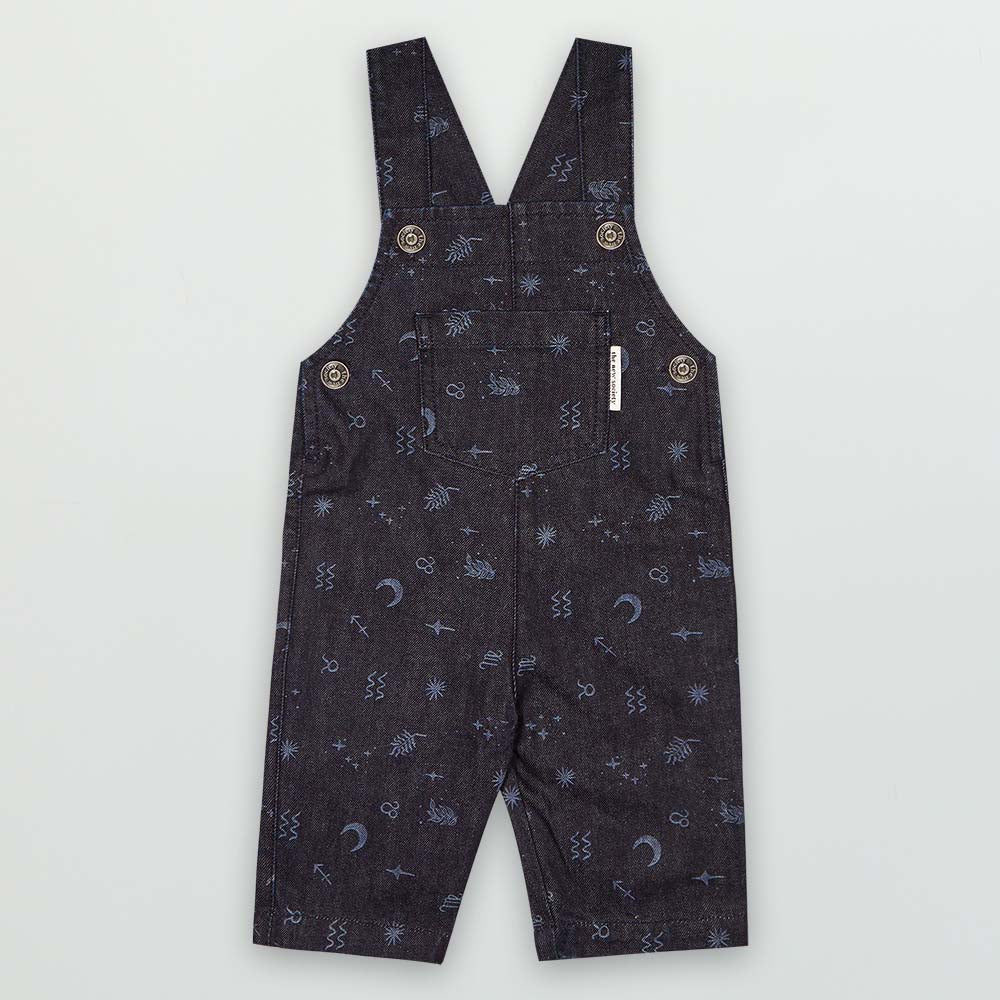 Cosmos Baby Overall - Cosmos Print
