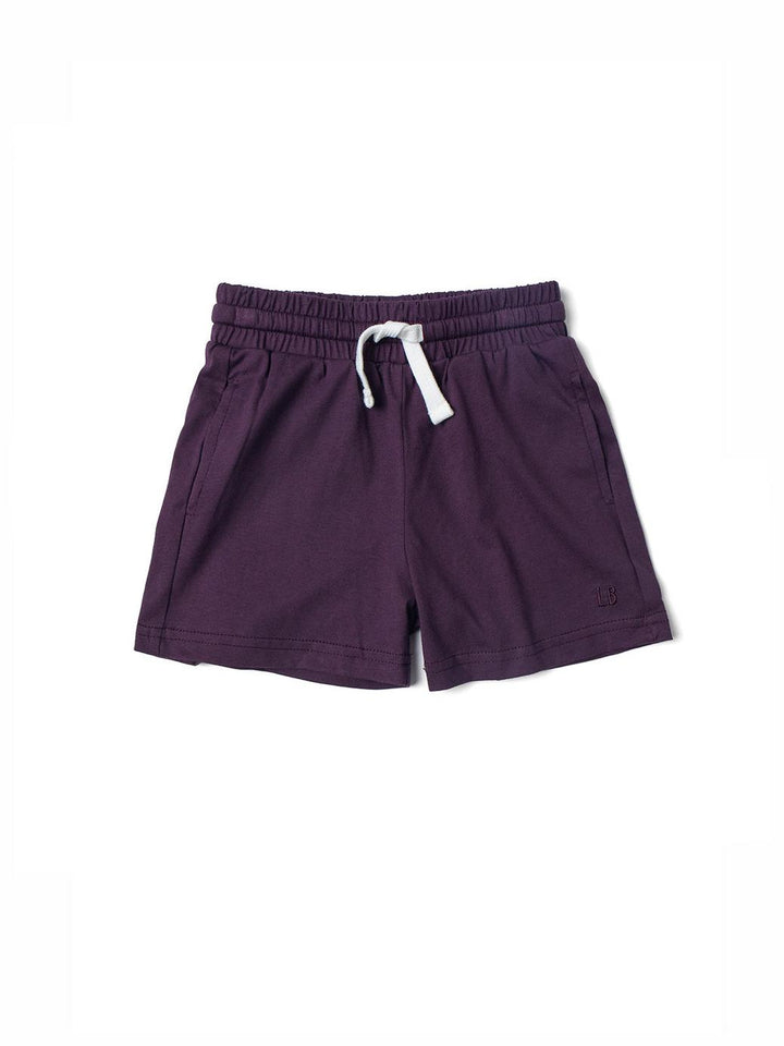Baby Gym Short - Plum