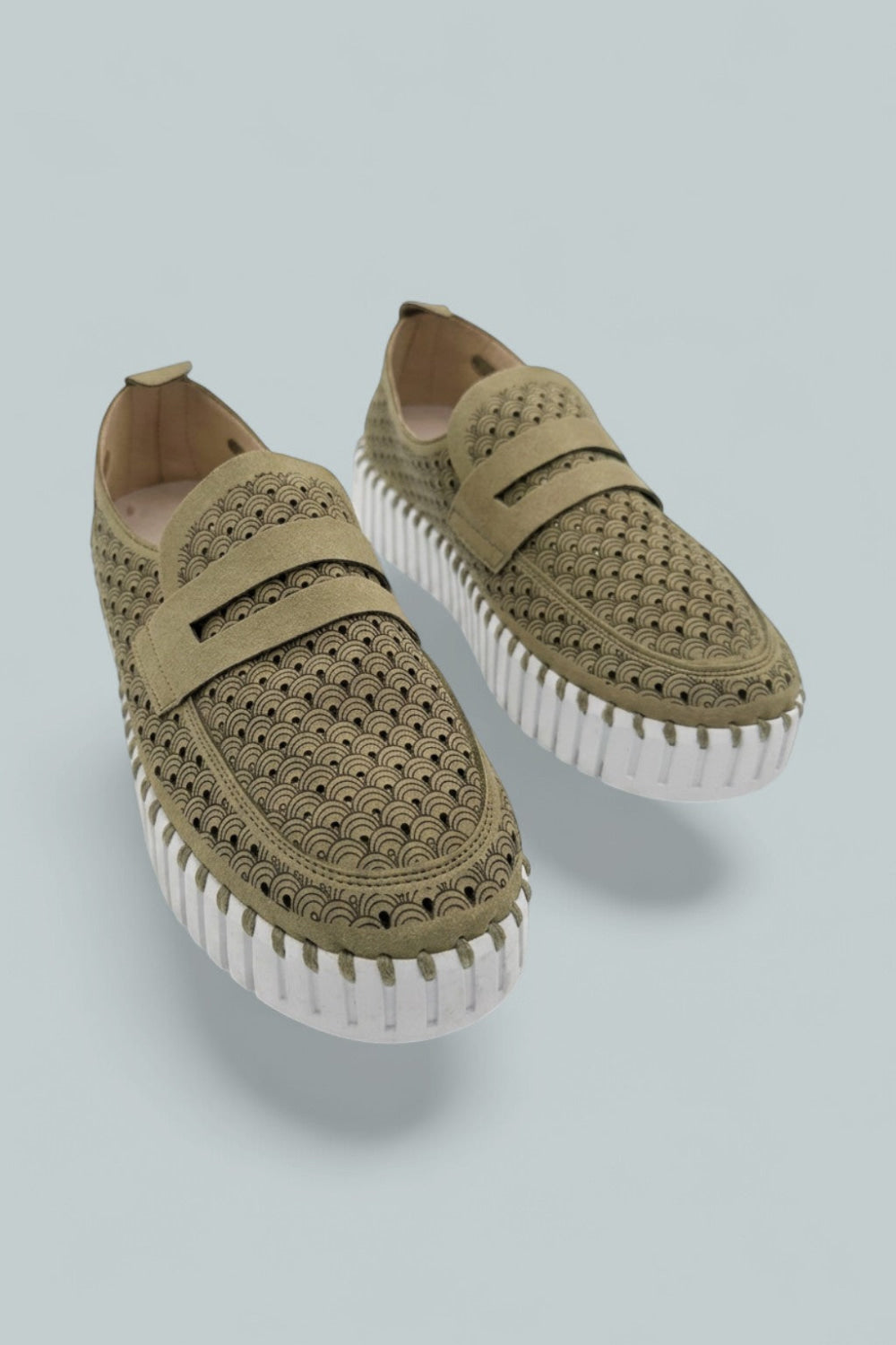 Tulip3899 Women’s Flat Shoes - Army - Loafers