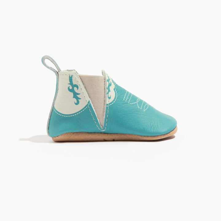Turquoise Cowboy Chelsea Boot Baby Shoe - ’Boots - Baby Kids Teen Adult’